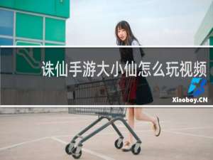 诛仙手游大小仙怎么玩视频