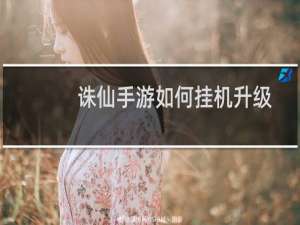 诛仙手游如何挂机升级