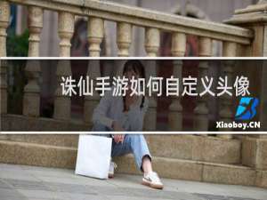 诛仙手游如何自定义头像