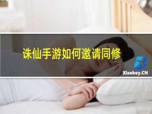 诛仙手游如何邀请同修