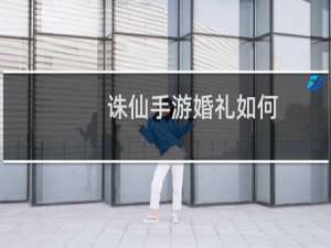 诛仙手游婚礼如何