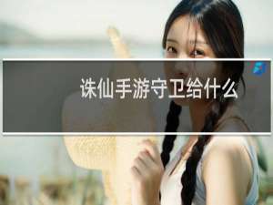 诛仙手游守卫给什么