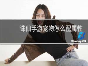 诛仙手游宠物怎么配属性