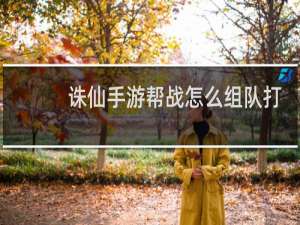 诛仙手游帮战怎么组队打