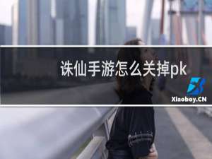 诛仙手游怎么关掉pk