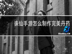 诛仙手游怎么制作完美丹药