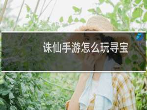 诛仙手游怎么玩寻宝