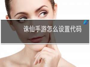 诛仙手游怎么设置代码