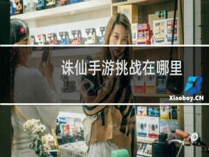 诛仙手游挑战在哪里