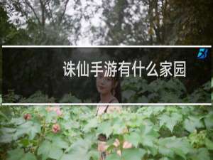 诛仙手游有什么家园