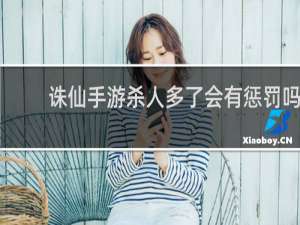 诛仙手游杀人多了会有惩罚吗