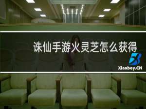 诛仙手游火灵芝怎么获得