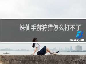 诛仙手游狩猎怎么打不了