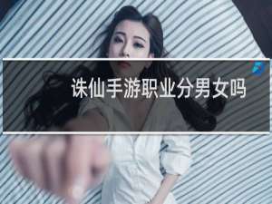诛仙手游职业分男女吗