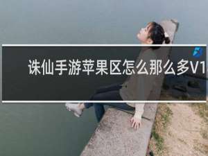 诛仙手游苹果区怎么那么多V18