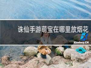 诛仙手游萌宝在哪里放烟花