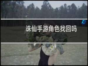 诛仙手游角色找回吗