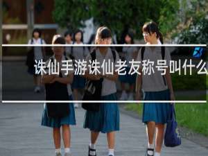 诛仙手游诛仙老友称号叫什么