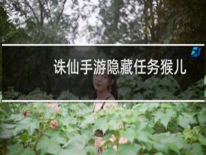 诛仙手游隐藏任务猴儿