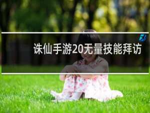 诛仙手游 无量技能拜访