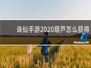 诛仙手游  葫芦怎么获得