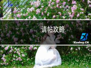 请帖攻略
