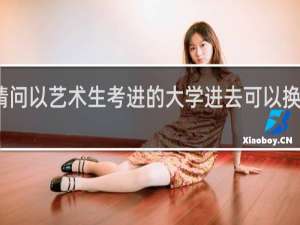 请问以艺术生考进的大学进去可以换专业么