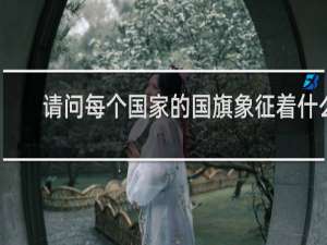 请问每个国家的国旗象征着什么