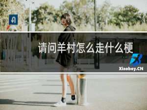 请问羊村怎么走什么梗