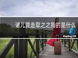 诸儿竞走取之之指的是什么