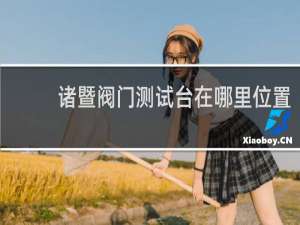 诸暨阀门测试台在哪里位置