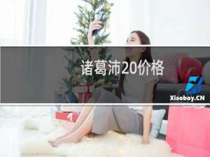 诸葛沛 价格