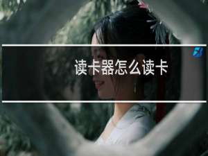 读卡器怎么读卡（读卡器怎么读不出来）