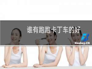 谁有跑跑卡丁车的好