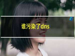 谁污染了dns