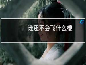 谁还不会飞什么梗？谁还不会飞是什么意思什么梗