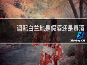 调配白兰地是假酒还是真酒