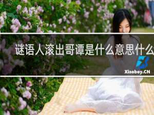 谜语人滚出哥谭是什么意思什么梗