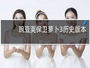 豌豆荚保卫萝卜3历史版本