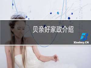 贝亲好家政介绍（贝亲好吗）