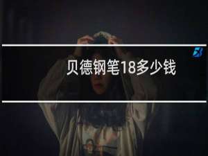 贝德钢笔18多少钱