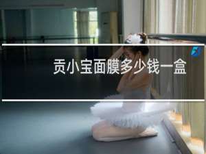 贡小宝面膜多少钱一盒