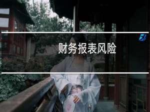 财务报表风险