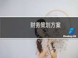 财务策划方案