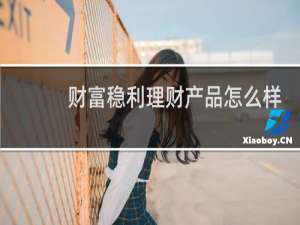 财富稳利理财产品怎么样