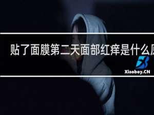 贴了面膜第二天面部红痒是什么原因