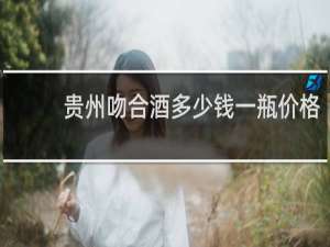 贵州吻合酒多少钱一瓶价格