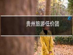 贵州旅游低价团