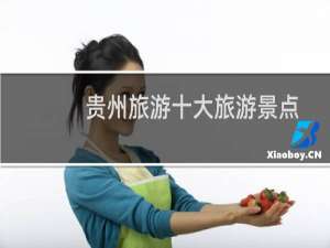 贵州旅游十大旅游景点