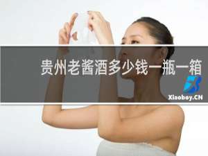 贵州老酱酒多少钱一瓶一箱
